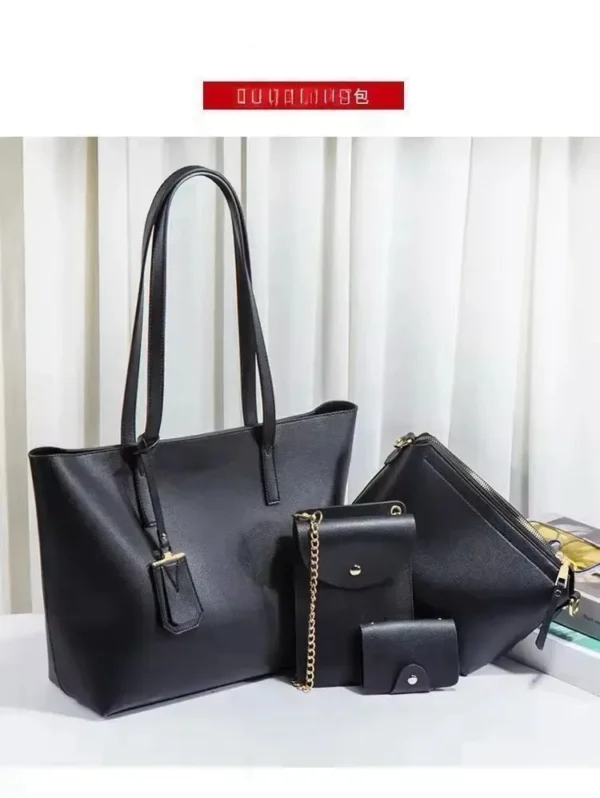 Master Elegance Bag – Tote Bag 4 Piece - Image 3