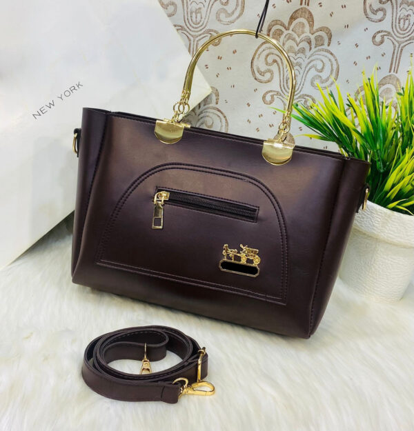 Stylish women's brown handbag from Zwore