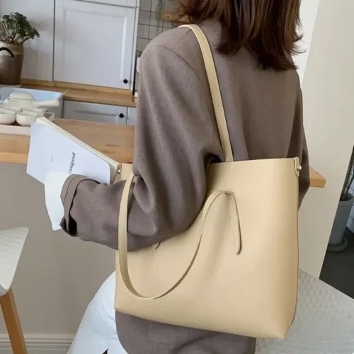 Master Elegance Skin Colour Bag – Tote Bag 3 Piece photo review