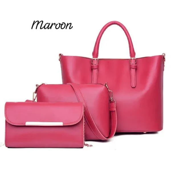 Master Elegance Bag – Tote Bag 3 Piece - Image 2
