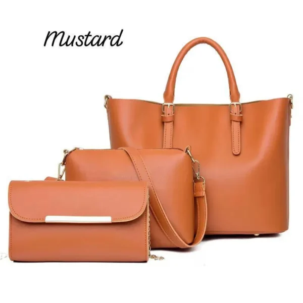Master Elegance Bag – Tote Bag 3 Piece - Image 3