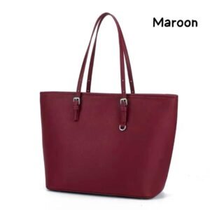 Elegant women's handbag with double handles