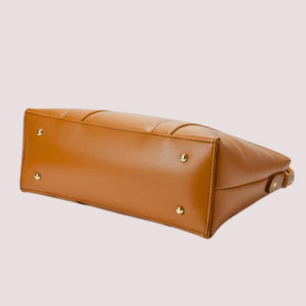 Brown tote bag for women