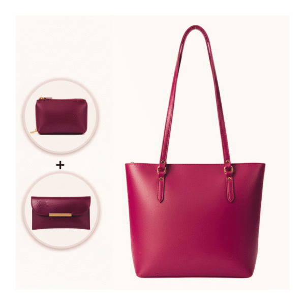 Deep Pink tote handBag