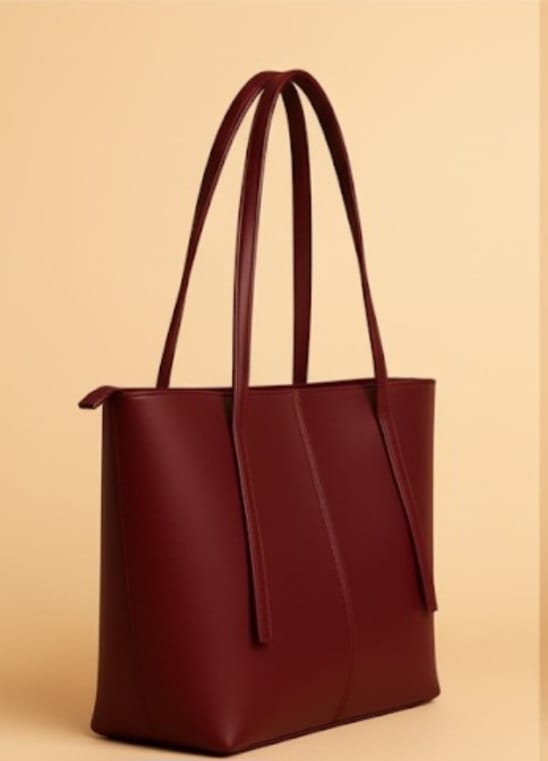 Maroon Tote Bag