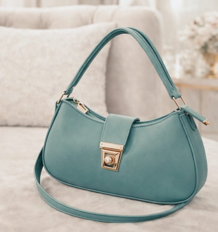 Zwore Teal Green Shoulder Bag for Women