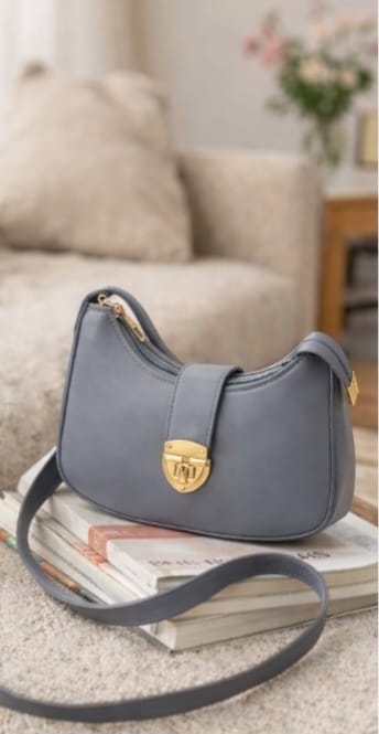 Zwore Stylish Grey Shoulder Bag for Women